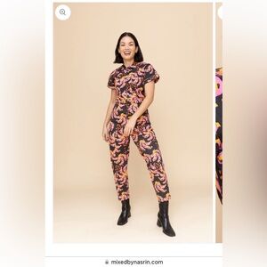 MIXED Pink Banana Jumpsuit 🍌 LARGE TALL